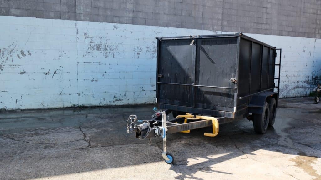 5 Cubic Metre Mobile Skip Bin
