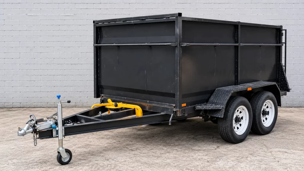 5m3 Mobile Trailer Skip Bin